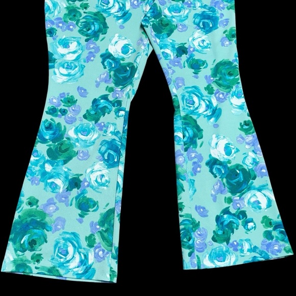 Issac Mizrahi Live! Petite Pebble Knit Baby Bell Pant Island Breeze 1XP in EUC - Picture 3 of 11